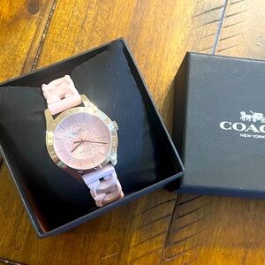 Pink Maddy Coach Watch 💕 NWT